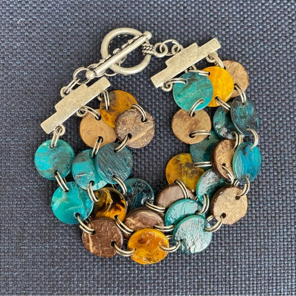 GREAT TO BUNDLE AND SAVE!  2 in 1 reversible bracelet - Picture 3 of 7